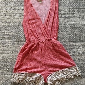 Pink romper